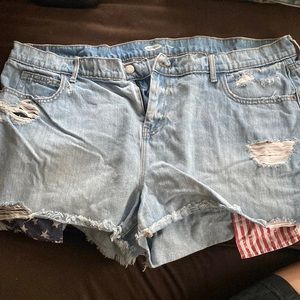 American Flag Old Navy Jeans